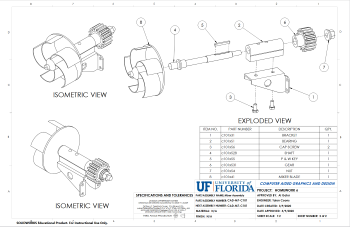 Photo of CAD drawing
